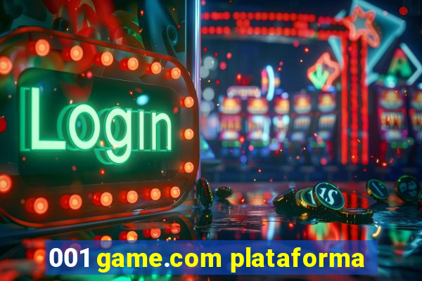 001 game.com plataforma